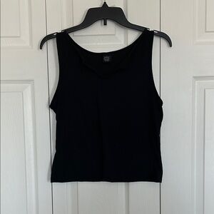 Classic Black Sleeveless Top